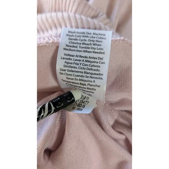 Womens Time & True XXL (2X) Pink Sweater Sweat Shirt Long Sleeves Crew Neck NWT - Picture 10 of 12